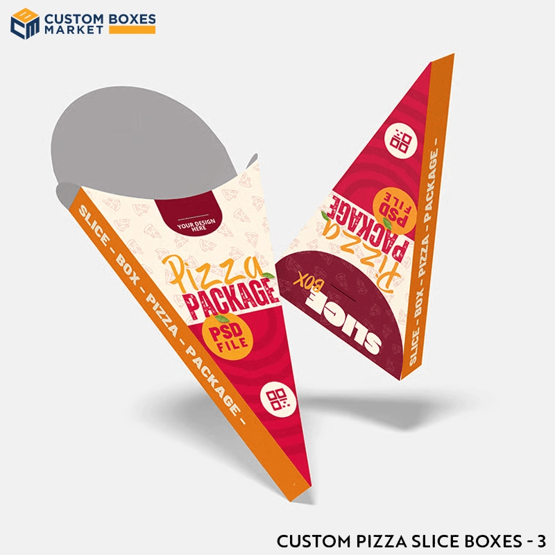 custom Pizza Slice boxes