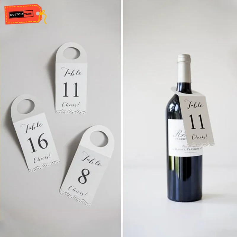 Custom bottle neck hang