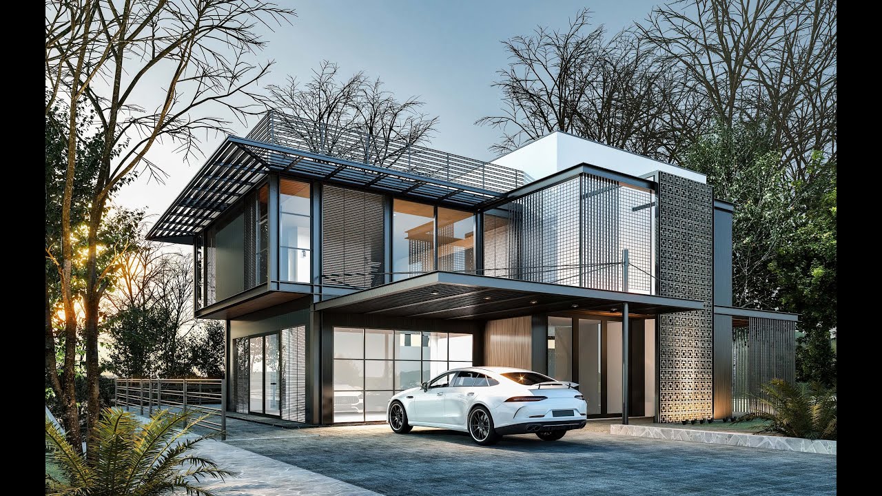 Exterior Rendering in Modern Projects