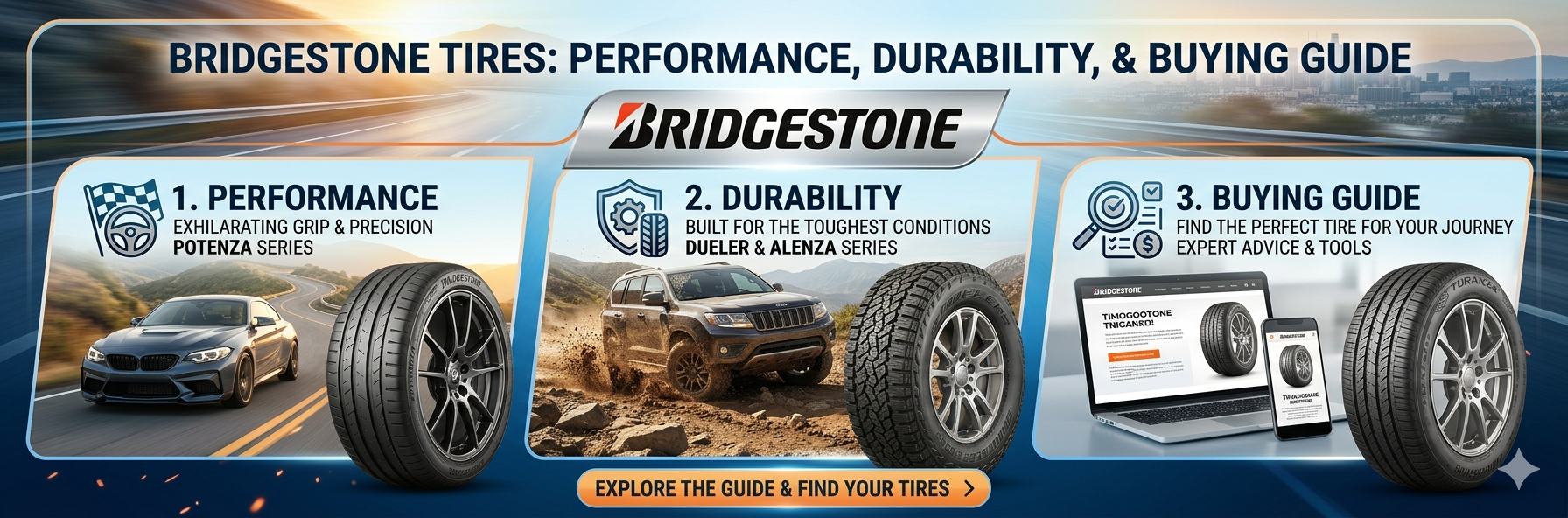 Bridgestone Tires: Performance, Durability, and Buying Guide