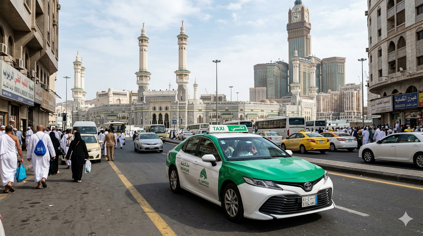 Taxi Service from Makkah to Madinah