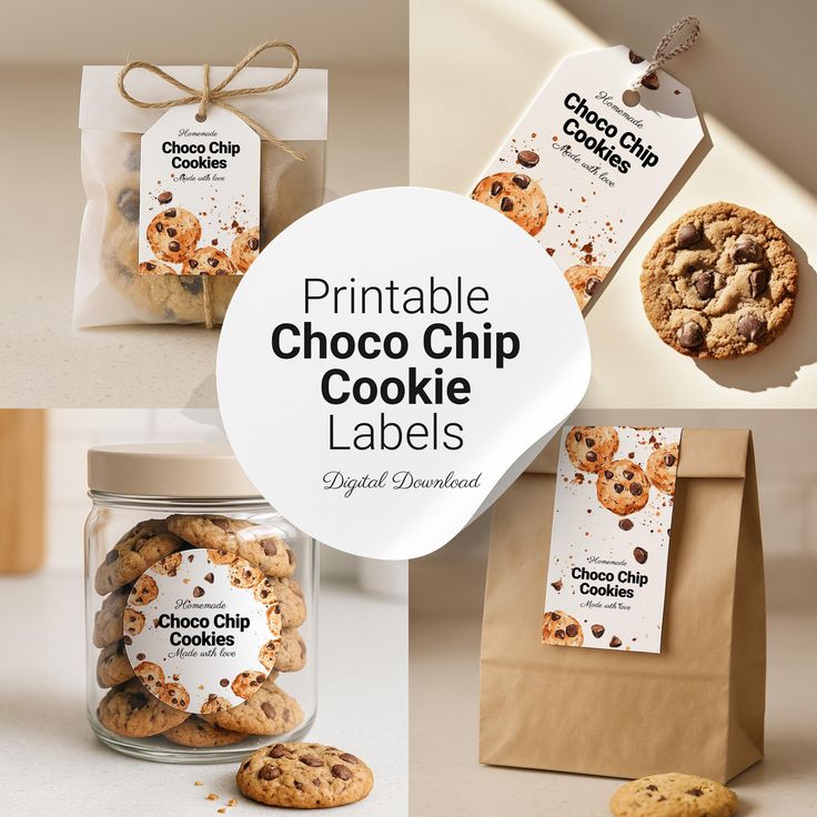 cookie labels packaging