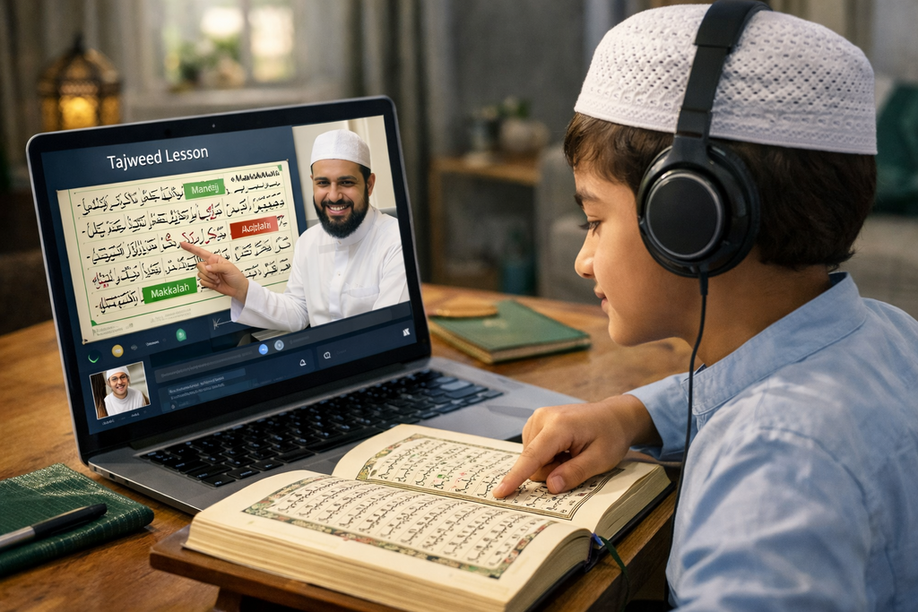 How Online Quran Classes Improve Tajweed and Recitation Skills