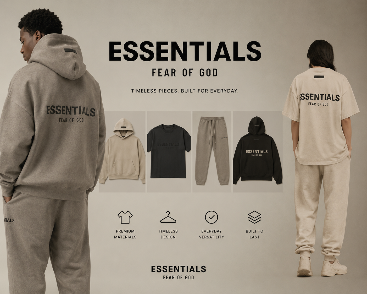 Essentials Clothing Comfort Quality