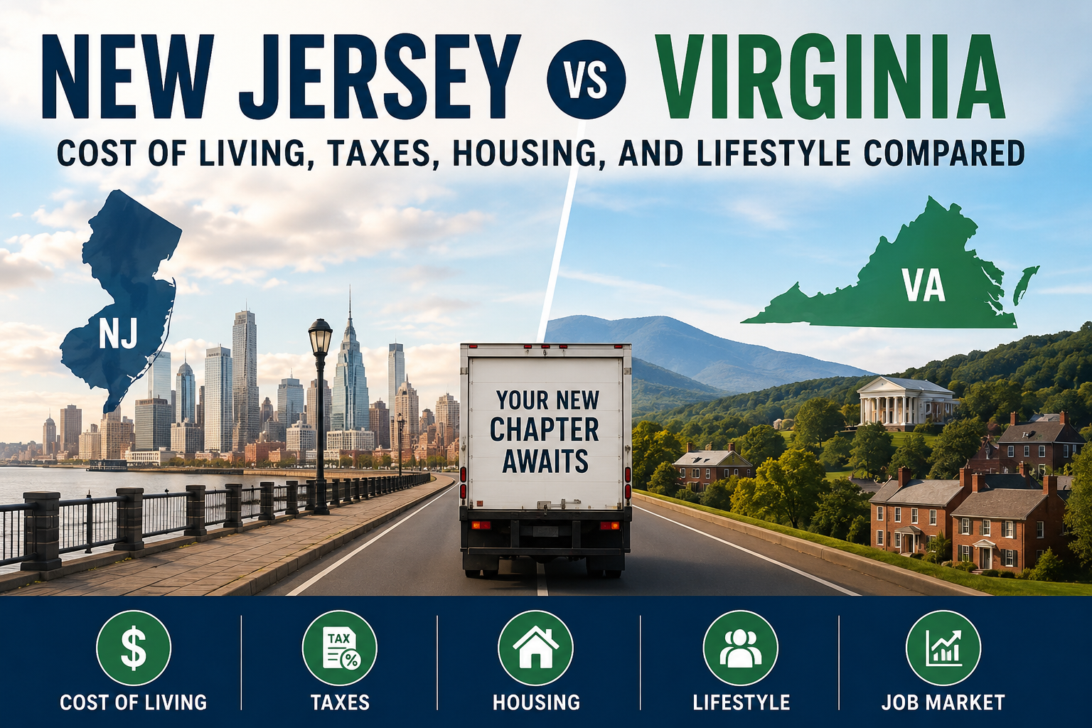 New Jersey to Virginia Movers