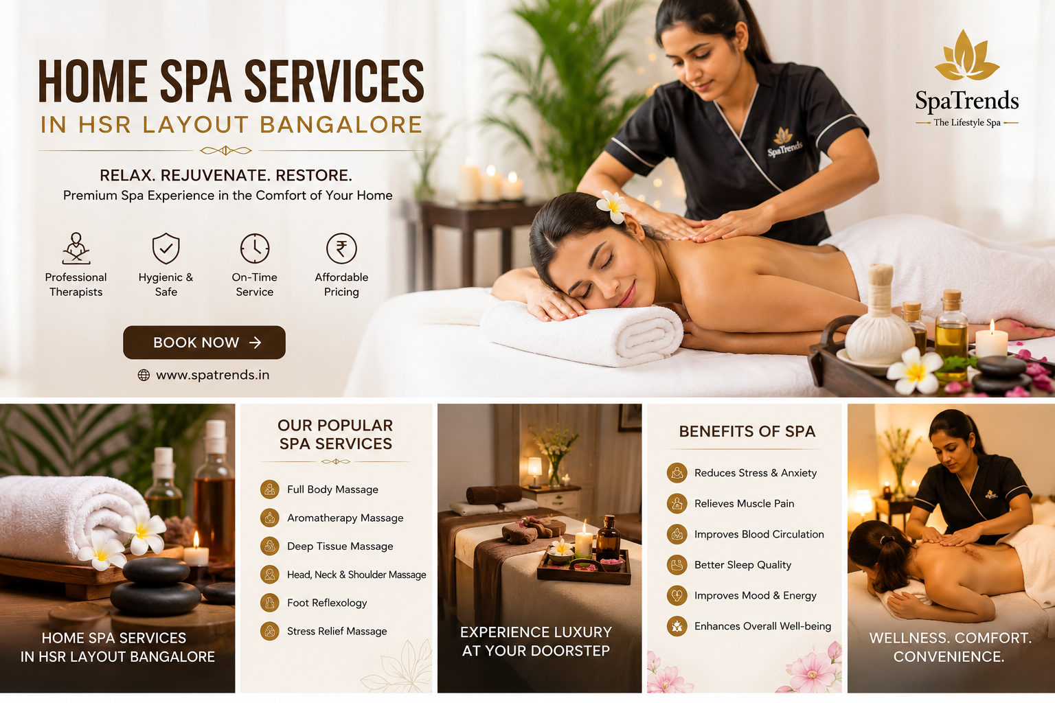 Home Spa Services in Bangalore