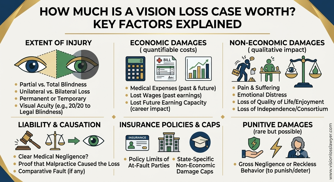 Vision Loss Case Value