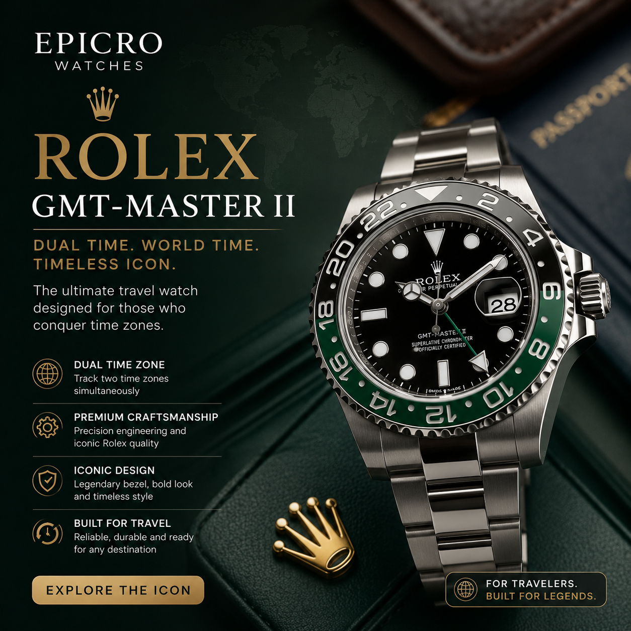 Rolex GMT Master 2 Price in Pakistan