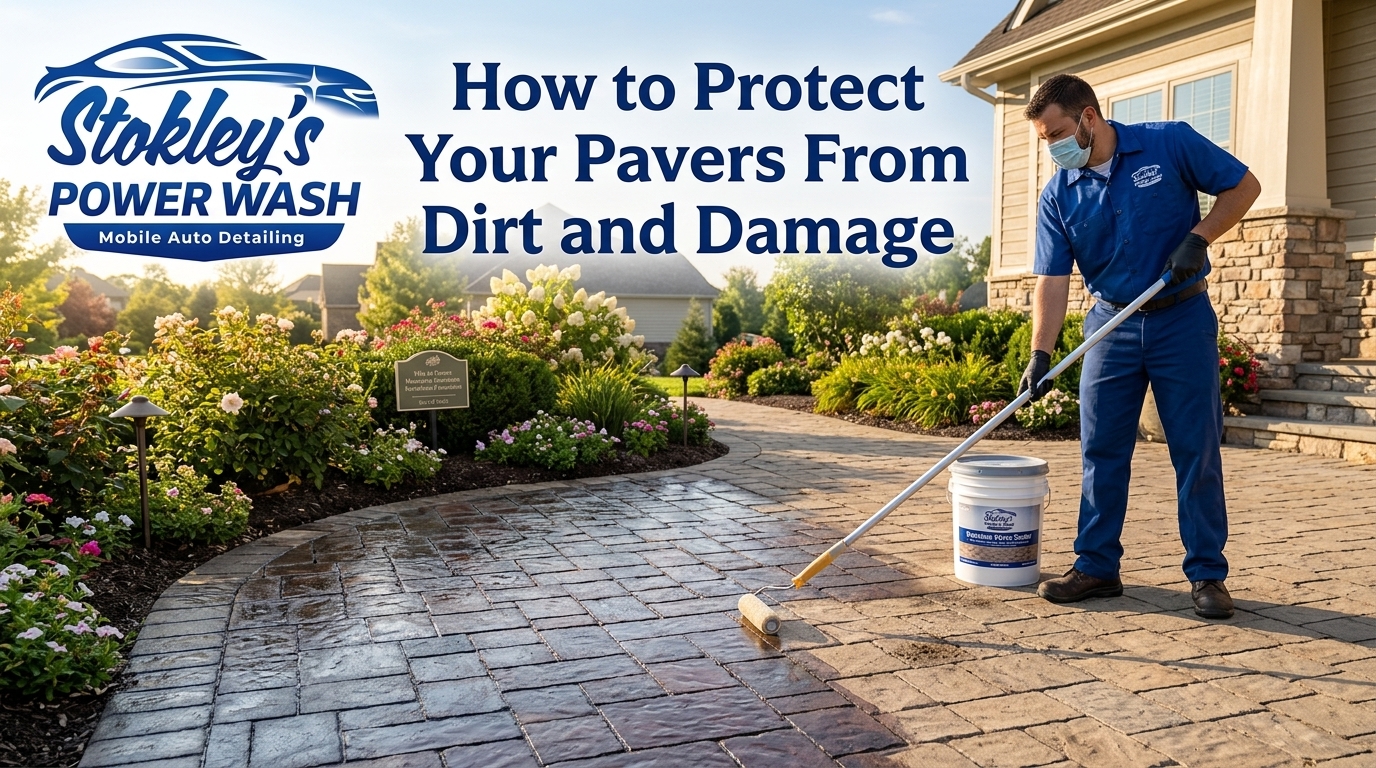 How to Protect Your Pavers From Dirt and Damage